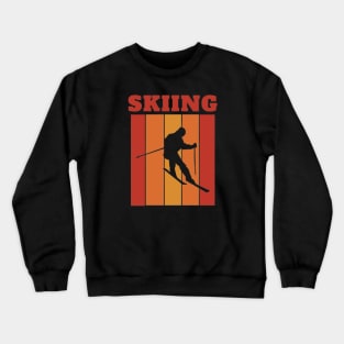 Falling In Love With Skiing Crewneck Sweatshirt